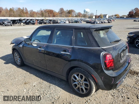 2018 MINI Hardtop 4 Door Cooper S with VIN WMWXU3C53J2F50052, listed as a Copart auction lot 77529294 with 105,048 mi miles and Salvage title. Bid and sale history available at DreamBid. Image 2.