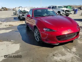 2022 Mazda MX-5 Miata Grand Touring z VIN JM1NDAM76N0508438, wystawiony jako Copart lot #49094685 z przebiegiem 19 201 mil mil oraz Szkoda całkowita • Salvage title. Historia ofert i sprzedaży dostępna na DreamBid. Obrazek 13.