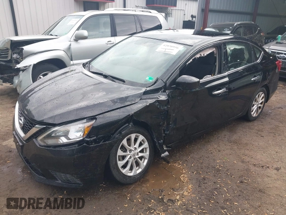 2019 Nissan Sentra S with VIN 3N1AB7AP8KY397097, listed as a IAAI auction lot 42038956 with 51,538 mi miles and . Bid and sale history available at DreamBid. Image 2.