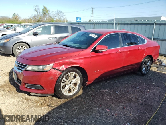 2015 Chevrolet Impala LT z VIN 2G1115SL2F9103854, wystawiony jako Copart lot #56124715 z przebiegiem 184 560 mil mil oraz Szkoda całkowita • Salvage title. Historia ofert i sprzedaży dostępna na DreamBid. Obrazek 1.