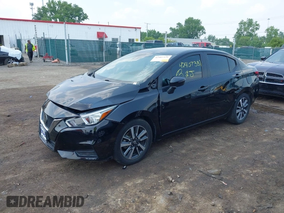 2021 Nissan Versa SV with VIN 3N1CN8EV5ML829885, listed as a IAAI auction lot 42407331 with 71,373 mi miles and . Bid and sale history available at DreamBid. Image 17.