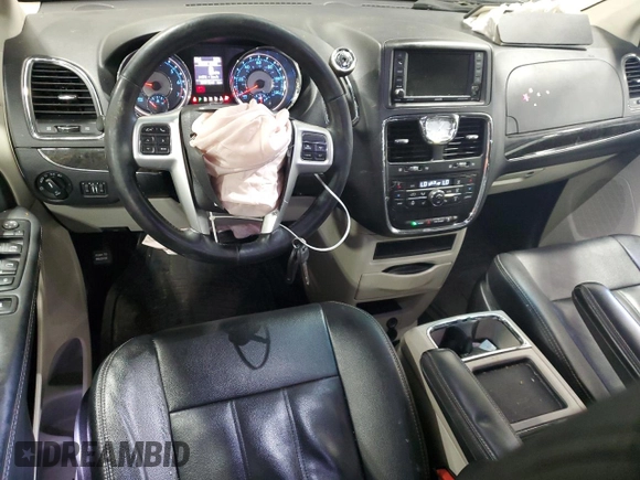 2015 Chrysler Town & Country Touring with VIN 2C4RC1BG4FR755522, listed as a Copart auction lot 49185875 with 109,915 mi miles and Salvage Title. Bid and sale history available at carsss.com. Image 8.