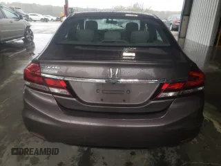 2015 Honda Civic Sedan LX with VIN 19XFB2F57FE000323, listed as a Copart auction lot 51384275 with 148,867 mi miles and Salvage Title. Bid and sale history available at carsss.com. Image 6.