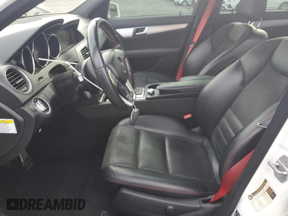 2013 Mercedes-Benz C 350 Sport with VIN WDDGF5HBXDR270246, listed as a Copart auction lot 88063595 with 137,048 mi miles and Salvage Title. Bid and sale history available at DreamBid. Image 7.