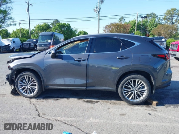 2023 Lexus NX with VIN 2T2GKCEZXPC015134, listed as a IAAI auction lot 41984994 with 19,264 mi miles. Bid and sale history available at carsss.com. Image 14.