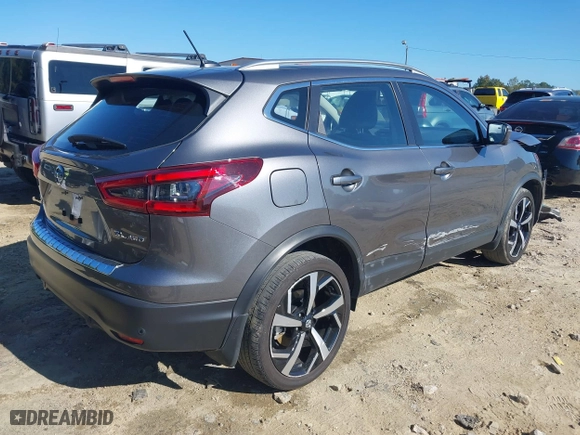 2022 Nissan Rogue Sport SL with VIN JN1BJ1CW5NW484282, listed as a IAAI auction lot 40476988 with 41,221 mi miles. Bid and sale history available at carsss.com. Image 4.