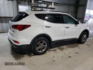 2017 Hyundai Santa Fe 2.4L z VIN 5XYZUDLB8HG422216, wystawiony jako Copart lot #58519075 z przebiegiem 138 395 mil mil oraz Czysty tytuł • Clean title. Historia ofert i sprzedaży dostępna na DreamBid. Obrazek 3.
