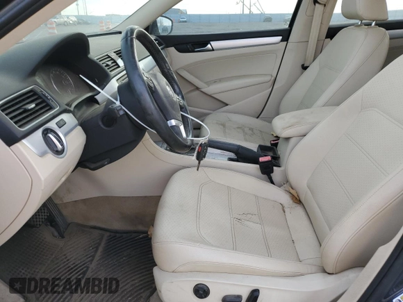 2012 Volkswagen Passat SE с VIN 1VWBH7A35CC020313, выставлен на аукционе Copart как лот 76389584 с пробегом 116 463 миль миль и Чистый • Clean title. История ставок и продаж доступна на DreamBid. Изображение 7.