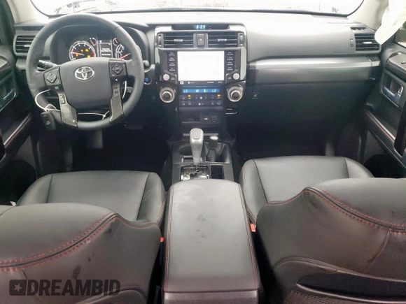 2023 Toyota 4Runner TRD Pro with VIN JTELU5JR9P6117865, listed as a Copart auction lot 60726745 with 20,996 mi miles and Salvage title. Bid and sale history available at DreamBid. Image 8.