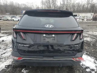 2023 Hyundai Tucson SEL with VIN 5NMJFCAE4PH261608, listed as a Copart auction lot 53262645 with 18,041 mi miles and Salvage Title. Bid and sale history available at carsss.com. Image 6.
