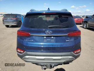 2020 Hyundai Santa Fe SEL with VIN 5NMS3CAA5LH163210, listed as a Copart auction lot 46996265 with 89,292 mi miles and Salvage Title. Bid and sale history available at carsss.com. Image 6.