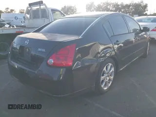 2007 Nissan Maxima 3.5 SE with VIN 1N4BA41E37C854261, listed as a IAAI auction lot 41376233 with 129,125 mi miles. Bid and sale history available at carsss.com. Image 4.