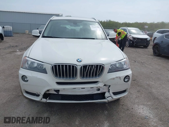 2014 BMW X3 xDrive28i with VIN 5UXWX9C57E0D42183, listed as a IAAI auction lot 42147520 with 121,266 mi miles and . Bid and sale history available at DreamBid. Image 12.