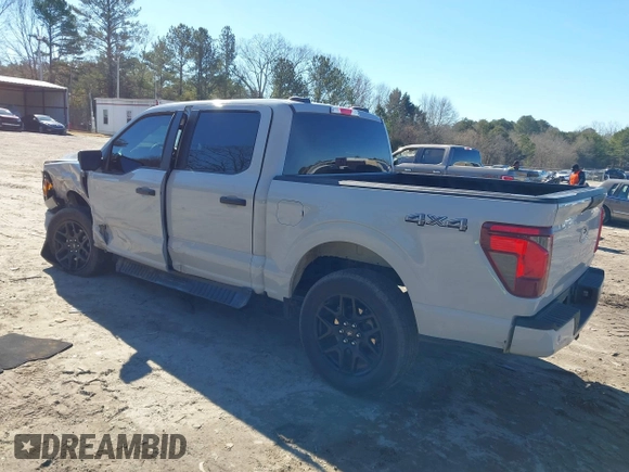 2024 Ford F-150 STX with VIN 1FTFW2L51RKD62920, listed as a IAAI auction lot 41362255 with 12,937 mi miles and . Bid and sale history available at carsss.com. Image 3.