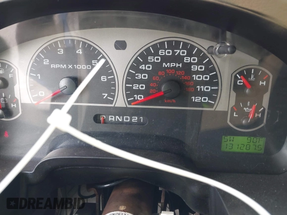2008 Ford F-150 XLT with VIN 1FTPW14V88KC56279, listed as a IAAI auction lot 42459005 with 131,287 mi miles and . Bid and sale history available at DreamBid. Image 7.