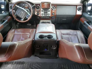 2014 Ford F-350 XLT with VIN 1FT8W3BT4EEB01188, listed as a Copart auction lot 55171925 with 273,834 mi miles and Salvage Title. Bid and sale history available at DreamBid. Image 8.