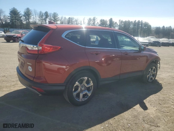 2018 Honda CR-V EX with VIN 2HKRW2H58JH645615, listed as a Copart auction lot 48542325 with 149,873 mi miles and Salvage Title. Bid and sale history available at carsss.com. Image 3.