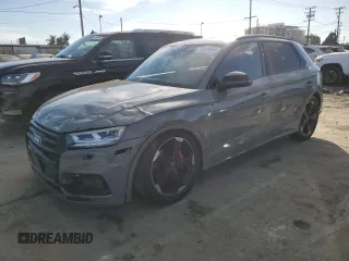 2020 Audi SQ5 Premium Plus with VIN WA1B4AFY9L2123802, listed as a Copart auction lot 79128594 with 25,133 mi miles and Salvage Title. Bid and sale history available at DreamBid. Image 1.