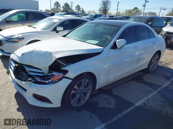 2018 Mercedes-Benz C 300 with VIN 55SWF4KB9JU244987, listed as a IAAI auction lot 41747698 with 99,959 mi miles and . Bid and sale history available at carsss.com. Image 17.