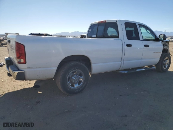2003 Dodge Ram 2500 ST with VIN 3D7KA28663G711735, listed as a Copart auction lot 84006974 with 222,126 mi miles and Salvage Title. Bid and sale history available at carsss.com. Image 3.