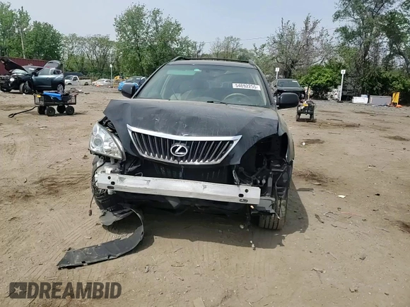 2008 Lexus RX 350 with VIN 2T2HK31U78C074755, listed as a Copart auction lot 54092255 with 200,837 mi miles and Salvage Title. Bid and sale history available at DreamBid. Image 14.
