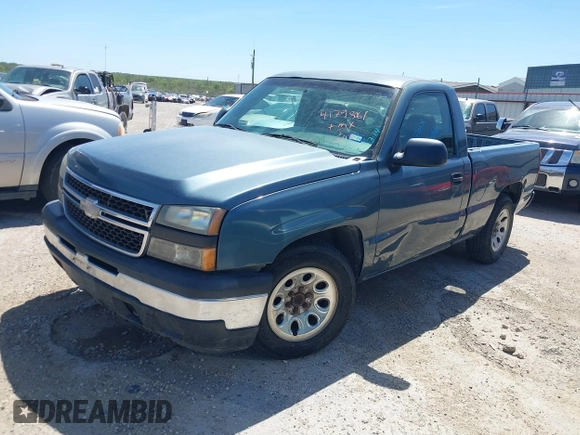 2006 Chevrolet Silverado 1500 Work Truck with VIN 1GCEC14XX6Z109886, listed as a IAAI auction lot 41798061 with 291,013 mi miles and . Bid and sale history available at DreamBid. Image 2.