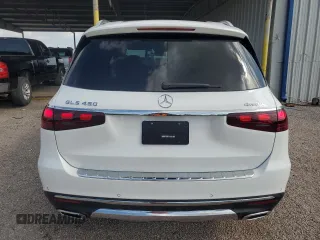 2025 Mercedes-Benz GLS 450 с VIN 4JGFF5KE2SB370660, выставлен на аукционе Copart как лот 55674115 с пробегом 1 338 миль миль и Чистый • Clean title. История ставок и продаж доступна на DreamBid. Изображение 6.