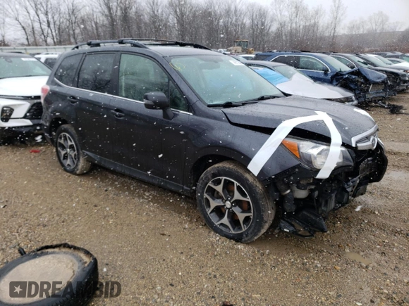 2014 Subaru Forester XT Touring with VIN JF2SJGMC0EH517859, listed as a Copart auction lot 46973505 with 117,907 mi miles and Salvage Title. Bid and sale history available at DreamBid. Image 4.