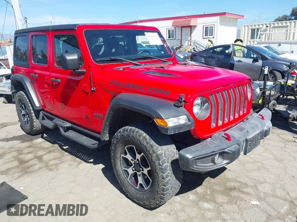 2022 Jeep Wrangler Unlimited Rubicon с VIN 1C4HJXFN5NW129979, выставлен на аукционе IAAI как лот 41725512 с пробегом 36 578 миль миль и . История ставок и продаж доступна на DreamBid. Изображение 1.