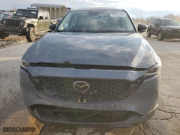 2024 Mazda CX-5 2.5 S Carbon Edition with VIN JM3KFBCL7R0461077, listed as a Copart auction lot 44704175 with 10,462 mi miles and Salvage Title. Bid and sale history available at carsss.com. Image 5.