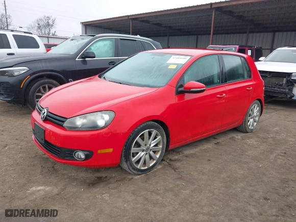 2011 Volkswagen Golf TDI with VIN WVWDM7AJ4BW205021, listed as a IAAI auction lot 41481686 with 115,423 mi miles. Bid and sale history available at carsss.com. Image 17.