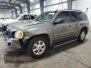 2005 GMC Envoy SLE with VIN 1GKDS13S252229262, listed as a Copart auction lot 51214685 with 117,256 mi miles and Salvage Title. Bid and sale history available at carsss.com. Image 1.