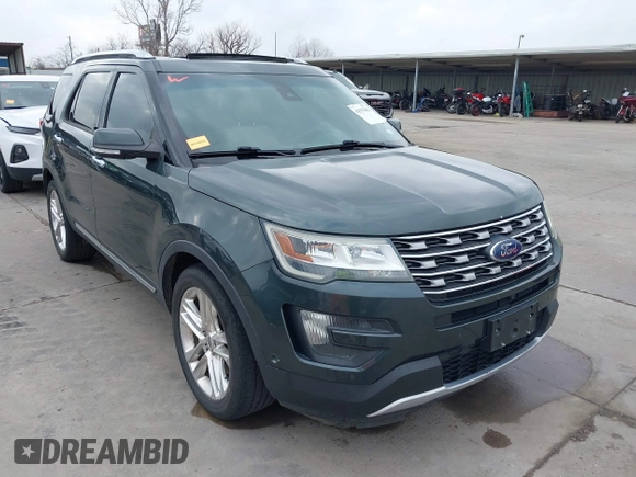 2016 Ford Explorer Limited with VIN 1FM5K7F81GGA56192, listed as a IAAI auction lot 41537484 with 133,982 mi miles and . Bid and sale history available at DreamBid. Image 1.