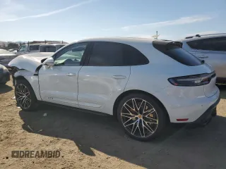 2023 Porsche Macan GTS with VIN WP1AF2A58PLB57985, listed as a Copart auction lot 60368535 with 25,849 mi miles and Salvage title. Bid and sale history available at DreamBid. Image 2.