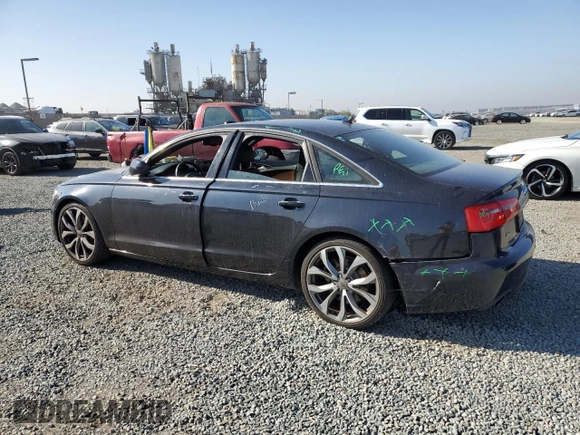 2014 Audi A6 Premium Plus with VIN WAUDFAFCXEN100850, listed as a Copart auction lot 60756835 with 67,389 mi miles and Salvage title. Bid and sale history available at DreamBid. Image 2.