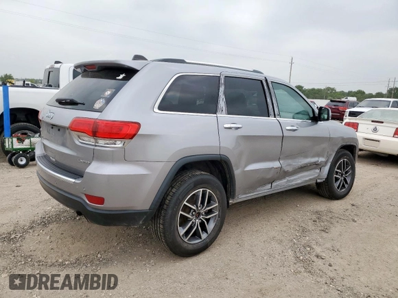 2019 Jeep Grand Cherokee Limited with VIN 1C4RJFBG9KC765582, listed as a Copart auction lot 56295615 with 116,076 mi miles and Salvage title. Bid and sale history available at DreamBid. Image 3.