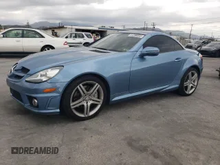 2011 Mercedes-Benz SLK with VIN WDBWK5JA6BF241147, listed as a Copart auction lot 51290055 with 63,867 mi miles and Salvage title. Bid and sale history available at DreamBid. Image 1.