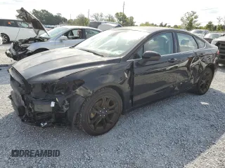 2020 Ford Fusion SE with VIN 3FA6P0HD7LR261102, listed as a Copart auction lot 47469275 with 26,894 mi miles and Salvage Title. Bid and sale history available at carsss.com. Image 1.