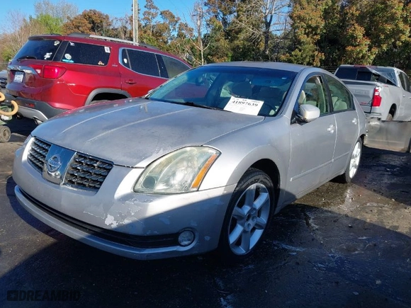 2004 Nissan Maxima SE with VIN 1N4BA41E34C837553, listed as a IAAI auction lot 41897639 with 1 mi miles. Bid and sale history available at carsss.com. Image 2.