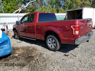 2017 Ford F-150 XL with VIN 1FTEX1CP5HKE06792, listed as a Copart auction lot 48652755 with 119,797 mi miles and Salvage Title. Bid and sale history available at carsss.com. Image 2.