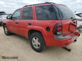 2002 Chevrolet TrailBlazer LTZ with VIN 1GNDT13S922268250, listed as a Copart auction lot 52828195 with 137,869 mi miles and Salvage Title. Bid and sale history available at carsss.com. Image 2.