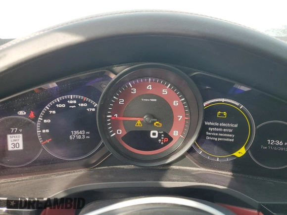 2023 Porsche Cayenne z VIN WP1BA2AY6PDA27193, wystawiony jako Copart lot #74930444 z przebiegiem 13 543 mil mil oraz Nie do naprawy • Non repairable. Historia ofert i sprzedaży dostępna na DreamBid. Obrazek 9.