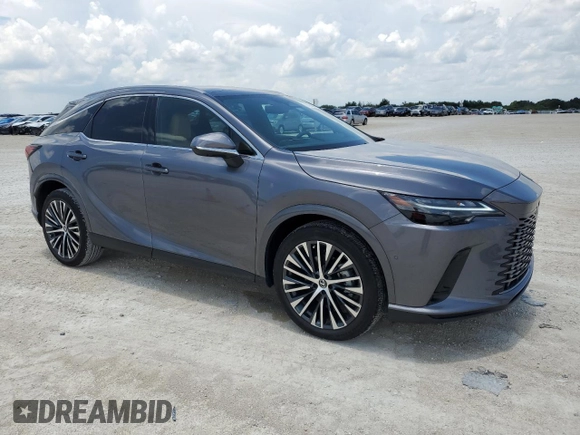 2023 Lexus RX with VIN 2T2BAMBA2PC021933, listed as a Copart auction lot 61290324 with 4,412 mi miles and Non Repairable. Bid and sale history available at carsss.com. Image 4.
