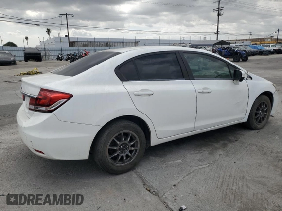 2014 Honda Civic Sedan EX with VIN 19XFB2F84EE270716, listed as a Copart auction lot 51300415 with 282,933 mi miles and Salvage Title. Bid and sale history available at carsss.com. Image 3.