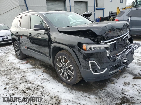 2020 GMC Acadia SLT with VIN 1GKKNULS6LZ153100, listed as a Copart auction lot 86060534 with 46,306 mi miles and Salvage Title. Bid and sale history available at DreamBid. Image 4.