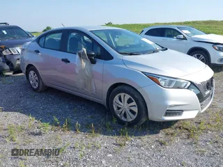 2022 Nissan Versa S with VIN 3N1CN8DV3NL842055, listed as a IAAI auction lot 41891390 with 26,961 mi miles and . Bid and sale history available at DreamBid. Image 1.