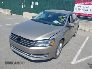 2015 Volkswagen Passat 1.8T Limited Edition with VIN 1VWAT7A34FC032404, listed as a IAAI auction lot 42126991 with 64,820 mi miles. Bid and sale history available at carsss.com. Image 2.