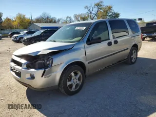 2007 Chevrolet Uplander LS Fleet with VIN 1GNDV23167D162261, listed as a Copart auction lot 80730284 with 405,298 mi miles and Salvage Title. Bid and sale history available at carsss.com. Image 1.