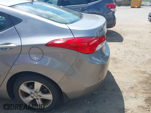 2012 Hyundai Elantra Limited with VIN KMHDH4AE2CU357779, listed as a IAAI auction lot 42560594 with 118,794 mi miles and . Bid and sale history available at DreamBid. Image 13.