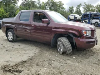 2008 Honda Ridgeline RTL with VIN 2HJYK16528H537171, listed as a Copart auction lot 66348154 with 209,483 mi miles and Salvage Title. Bid and sale history available at carsss.com. Image 4.